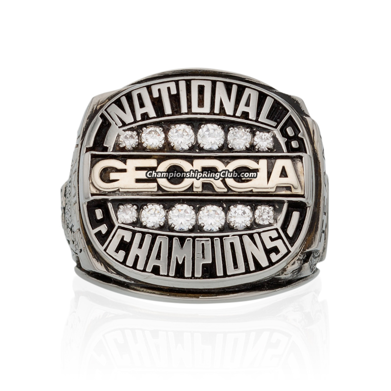 1980 Georgia Bulldogs National Championship Ring/Pendant